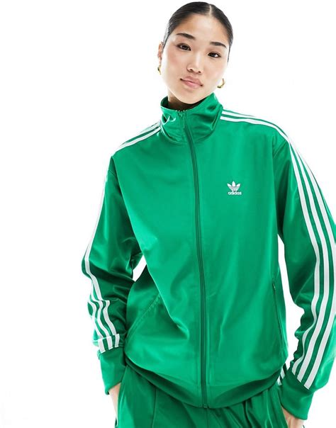 grüne ‘ Adidas Jacke Damen .